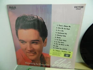 Elvis Presley ~ "Something For Everyone" - RCA/Victor Black Label LP Album - Imagen 1 de 6