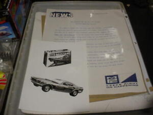 DEALER NEW KIT RELEASE INFO NEWS FROM THE '60'S----MPC---1969 MUSTANG
