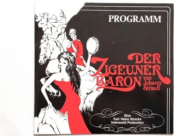 Programmheft Der Zigeunerbaron Tournee von 1983 mit Ivan Rebroff & Sylvia Geszty - Bild 1 von 4