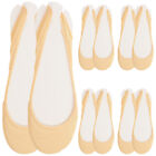 5 Pairs Sandalen Mit Absatz Toe-Topper-Socken Halbe Atmungsaktiv