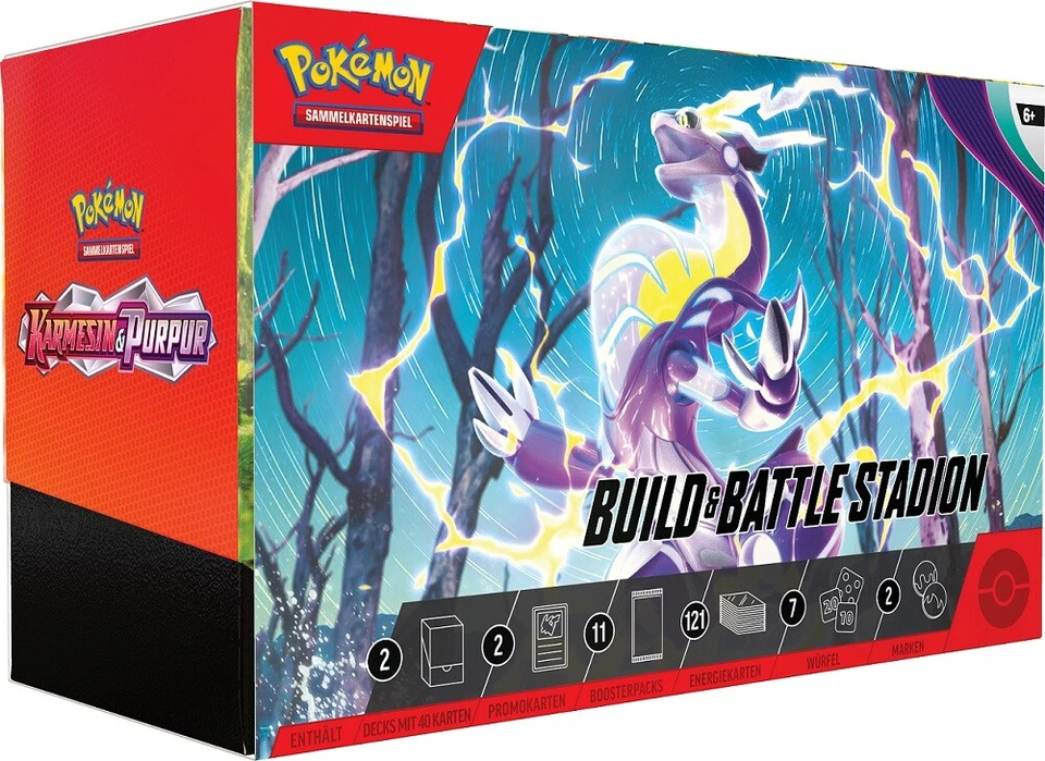 Pokemon Karmesin & Purpur SV1DE Build & Battle Stadion - DEUTSCH - NEU & OVP! - Bild 1 von 1