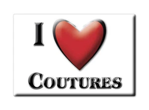 Aimant sur Coutures, Midi Pyrénées - Magnet France Souvenir - Photo 1/11