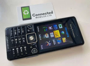 Sony Ericsson C510 - Future Black (Unlocked) Mobile Phone - Afbeelding 1 van 9