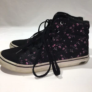 Fila Sport Canvas-Schuhe schwarz pink Blumenmuster Damengröße 5 1/2 3sC60417-991 - Bild 1 von 12