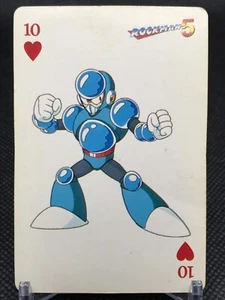 Cristalman Megaman Heart 10 CAPCOM Character Trump Collection Card  - Picture 1 of 12