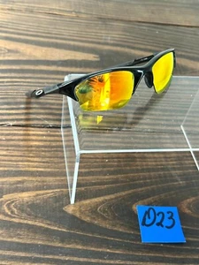 Vintage Oakley Half Jacket XLJ 13-703 Black Sports Sunglasses Made in USA - Picture 1 of 9