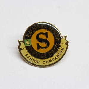 National Senior Service Corps Senior Companion Pin Lapel Enamel Collectible - Picture 1 of 3