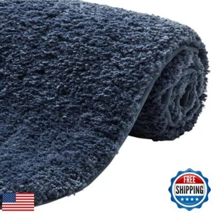 Gorilla Grip Premium Luxury Bath Rug, 60x24, Absorbent, Soft, Thick Shag, Bat - Picture 1 of 5