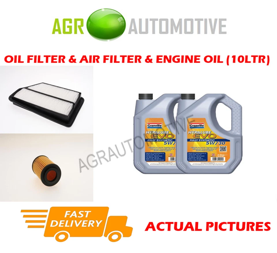 OEM DIESEL OIL AIR FILTER KIT + VL 5W30 OIL FOR HONDA CIVIC 2.2 140 BHP 2005-12 - Imagem 1 de 1