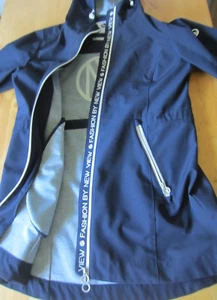New View Damen Regen / Wetter Jacke Parka L dunkelblau - Bild 1 von 11