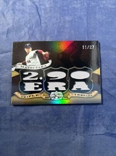 2009 TOPPS TRIPLE THREADS DAISUKE MATSUZAKA RED SOX DIE-CUT JERSEY /27