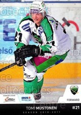 2010-11 Erste Bank Eishockey Liga EBEL #90 Tomi Mustonen