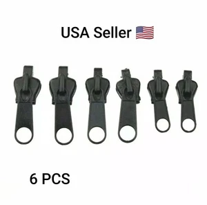 Fix Zipper Zip Slider Repair Instant Kit Removable Rescue Replacement Pack of 6P - Picture 1 of 9