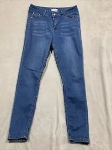 Pantalones de mezclilla para mujer Red Bottoms talla 13 cónicos - Imagen 1 de 10