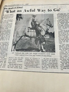 murder Scrapbook San Jose CA Album 12 X 13" stories local news clippings 1960s - Picture 1 of 11