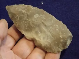 Texas Archaic Knife Arrowhead, Prehistoric Indian Artifact *FREE SHIPPING* KN17 - Picture 1 of 5
