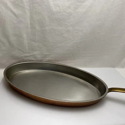 Culinox SPRING Kupfer Pfanne Kupfer Bratpfanne Fischpfanne Profi Pfanne Reg20/b - Bild 1 von 4