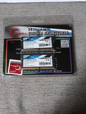 G.SKILL Ripjaws Series 32GB (2 x 16GB) 260-Pin DDR4 SO-DIMM DDR4 3200 (P� - Image 1 of 3