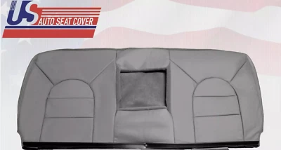 Cubierta de asiento de cuero gris para Ford F250 F350 F450 F550 Lariat 1999 banco trasero Foto 1 de 2