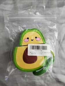🥑🎧for Apple AirPods 1&2 ONLY!!! Silicone Rubber 3D Cartoon Case Cover AVOCADO - Picture 1 of 4