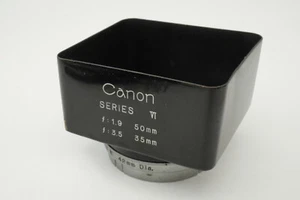 [Exc 5+] VINTAGE Canon serie 4 IV campana para lentes para 50 mm 1,9 35 mm 3,5 Japón #B030 - Imagen 1 de 10