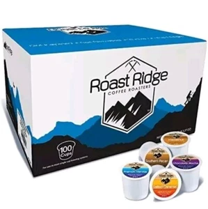 Roast Ridge Coffee Pods Variety Pack for Keurig, 100 Count 5 Flavors 20 / Each - Picture 1 of 4