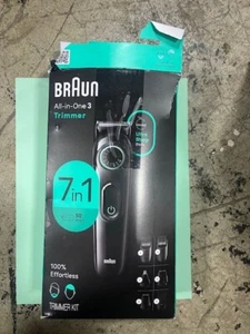 Braun All-in-One Trimmer 7-in-1 Beard & Hair Trimmer Model AlO3470 Cordless C6 - Picture 1 of 1
