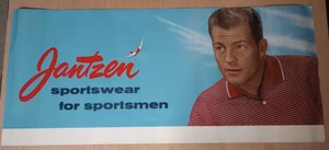 1960's Vintage Jantzen Sportswear Advertisement Poster 20 x 44 - Picture 1 of 2