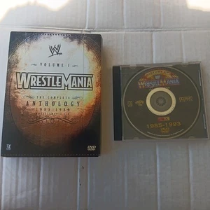 WWE WRESTLEMANIA THE COMPLETE ANTHOLOGY VOLUME 1 1985-1989 DVD SET & History 1-9 - Picture 1 of 22
