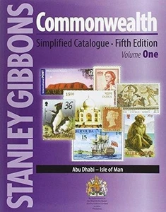 STANLEY GIBBONS COMMONWEALTH SIMPLIFIED CATALOGUE FIFTH EDITION VOLUME 1 & 2 - Picture 1 of 7