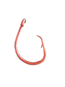 Frenzy UCH-R09 Ultimate Circle Hook Size 9/0, Red, 6 per Pack - Picture 1 of 1