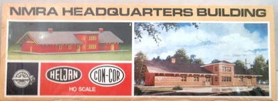 HO Scale Con-Cor Heljan NMRA Headquarters Building Kit Sealed - Image 1 of 2