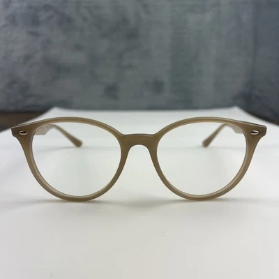 Óculos de sol Ray Ban RB4305-6166/13 bege polido aro completo 53-19-145 SOMENTE ARMAÇÕES - Imagem 1 de 4