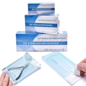 200Pcs 6 Sizes Self-sealing Sterilization Pouches Dental Medical Sterile Bags - Bild 1 von 16