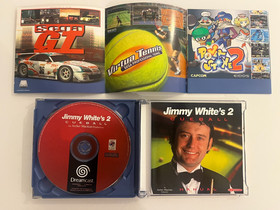 JIMMY WHITES 2 CUEBALL Snooker Sega DREAMCAST Game UK PAL - COLLECTORS VGC