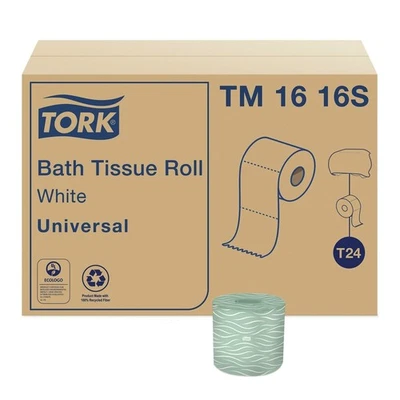 Tork TM1616S 2-Ply Septic Safe Universal Bath Tissue - White (96/Carton) New - Image 1 of 4