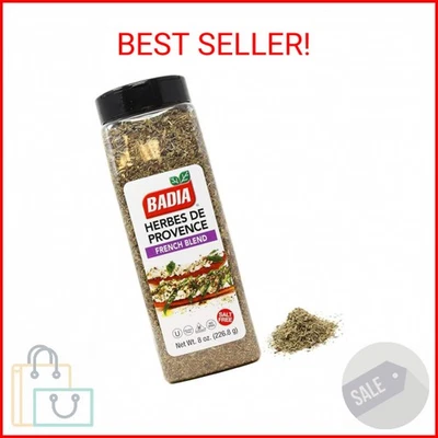 Condimento Badia Herbs De Provence, mezcla francesa, 8 oz - sabor francés tradicional Foto 1 de 2