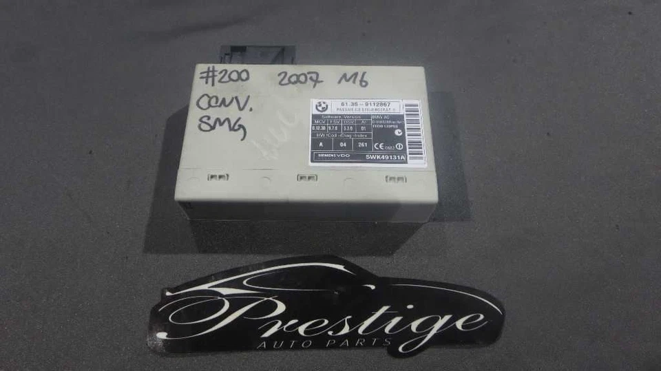 BMW E60 E61 530I 545I 550I E63 E64 645CI 650CI PASSIVE GO  - Image 1 of 4