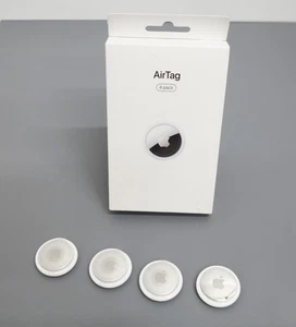 Apple AirTag MX542AM/A - White 4-Pack - Picture 1 of 3