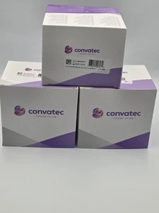 (30) ConvaTec 421040 Natura Accordion Flange Durahesive Moldable 57mm 2 1/4"  - Picture 1 of 2