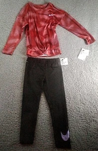 Girl's 2 Piece Nike Dri-Fit Set Size 6 - Picture 1 of 9