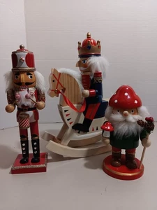 Lote De 3 Cascanueces Cabello Moe Multicolor - Surtido 7 - 12 Pulgadas - Imagen 1 de 10