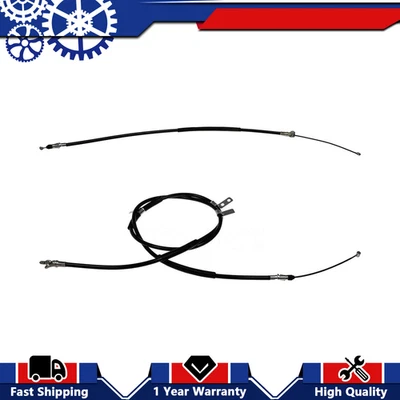 Conjunto traseiro de cabo de freio de estacionamento Dorman 2X para Nissan Frontier 2002-2004 - Imagem 1 de 4
