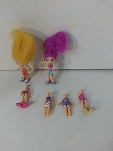 Trollz 2004 vestido para impresionar es una cosa de pelo lote de 6 3 pulgadas. 2 pulgadas - Imagen 1 de 3