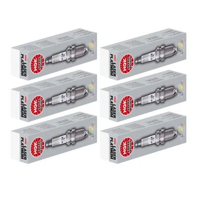 NGK set of 6 Laser Platinum Spark Plugs 3546 PFR6N-11 fits Rover 75 RJ 2.5 V6 - image 1 of 2
