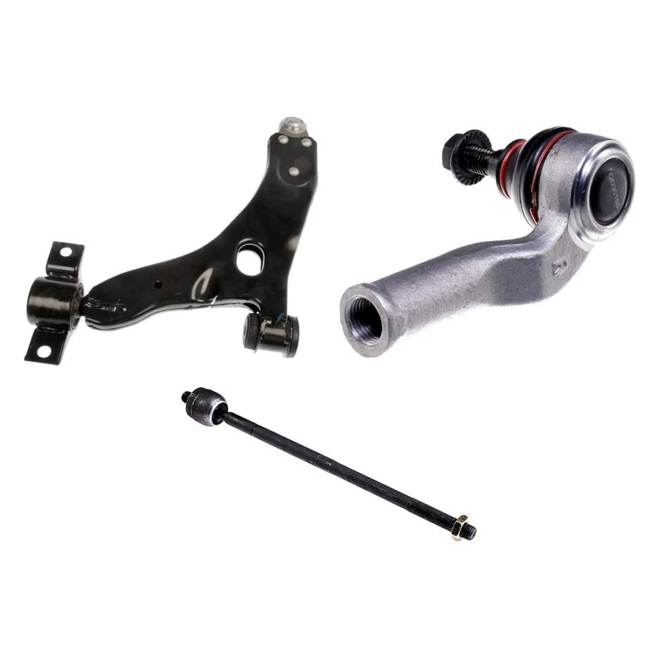 For Ford Focus 09-11 Control Arm with Ball Joint and Tie Rod End Kit Solutions - Изображение 1 из 1