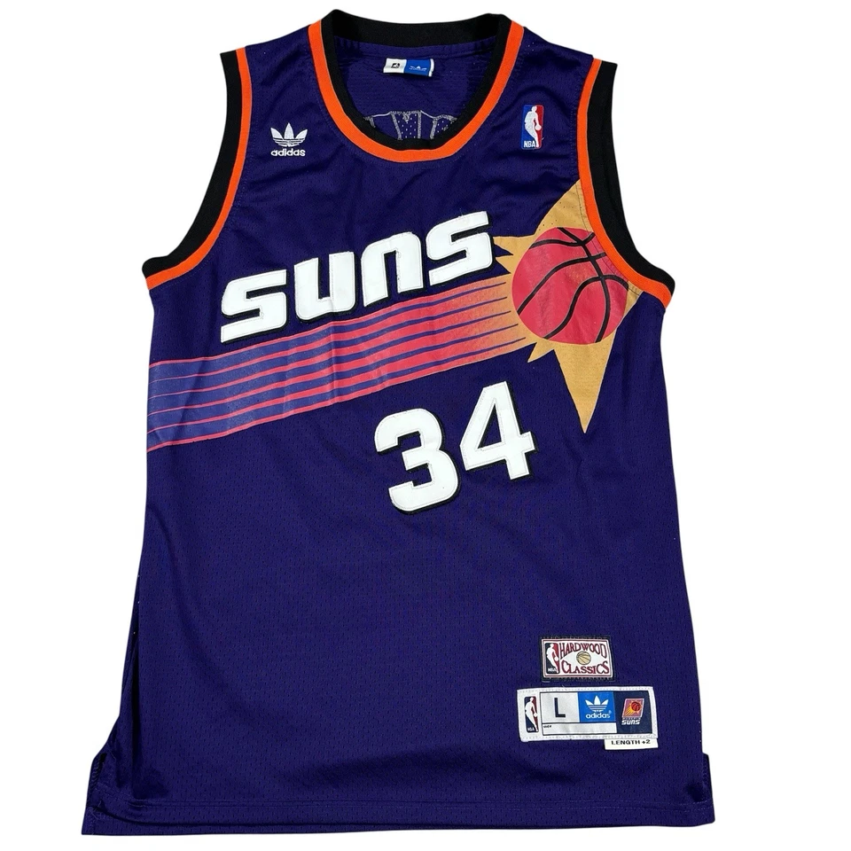 adidas Hardwood Classics Phoenix Suns Charles Barkley Jersey Men’s Large Plus 2 - Image 1 of 4