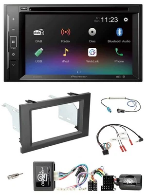 Pioneer Bluetooth Lenkrad USB 2DIN DAB DVD Autoradio für Mercedes Actros 2011-20 - Bild 1 von 4