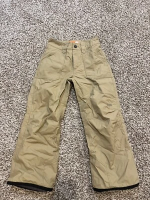 orage ski pants Boys Youth Size M 10 Khaki - Image 1 of 3