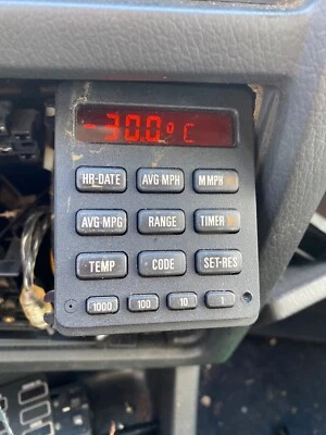 13-кнопочный бортовой компьютер BMW E30 OBC - Изображение 1 из 4